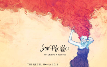Jen Pfeiffer The Rebel Merlot 2012