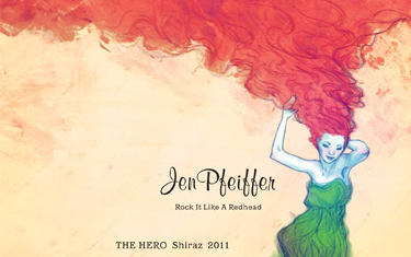 Jen Pfeiffer The Hero Shiraz 2011