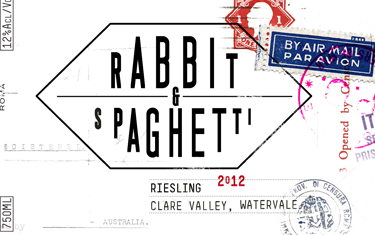 Rabbit & Spaghetti Clare Valley Riesling 2012