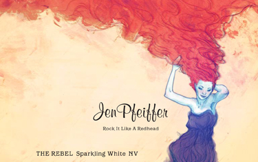 Jen Pfeiffer The Rebel Sparkling NV