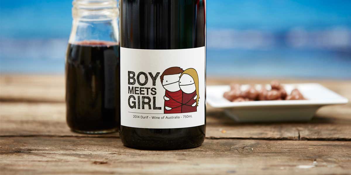 Red Wine Boy Meets Girl Durif 2014 from Naked Wines